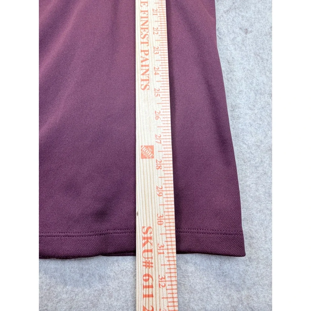 Tory Sport Tracksuit Set Women Medium Burgundy Ruffle Zip Jacket Snap Pants